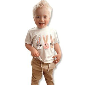 NWT - August Bleu Bucky & Friends Easter Kids Unisex Tee